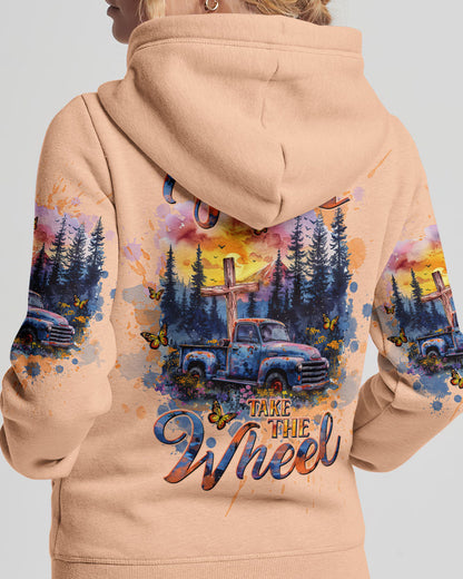 Jesus Take The Wheel Women's All Over Print Shirt - Tltw1903245, easychoo.com