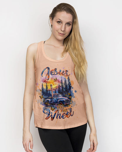 Jesus Take The Wheel Women's All Over Print Shirt - Tltw1903245, easychoo.com