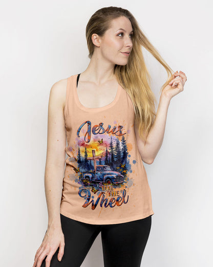 Jesus Take The Wheel Women's All Over Print Shirt - Tltw1903245, easychoo.com