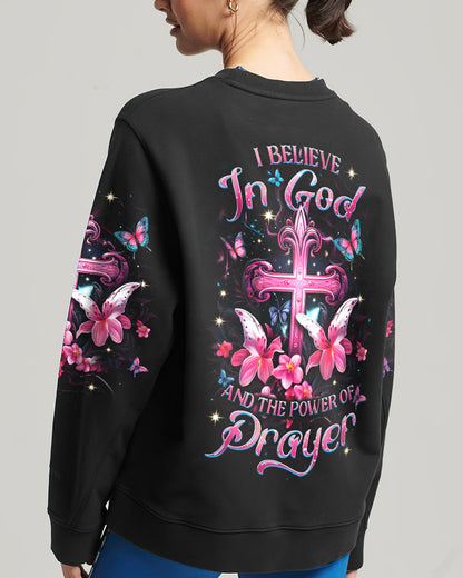 I Believe In God Women's All Over Print Shirt - Yhdu1701242, easychoo.com