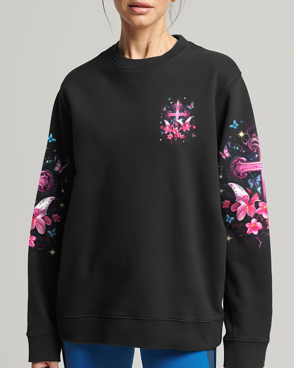 I Believe In God Women's All Over Print Shirt - Yhdu1701242, easychoo.com