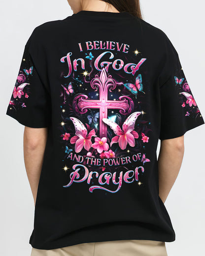 I Believe In God Women's All Over Print Shirt - Yhdu1701242, easychoo.com