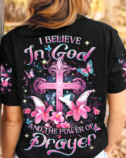 I Believe In God Women's All Over Print Shirt - Yhdu1701242, easychoo.com