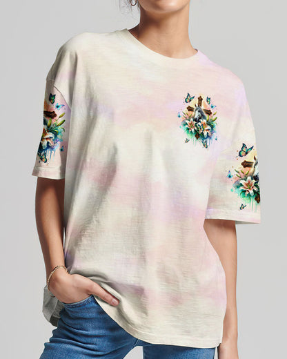 Runs On Jesus And Horses Women's All Over Print - Tltw2811233, easychoo.com