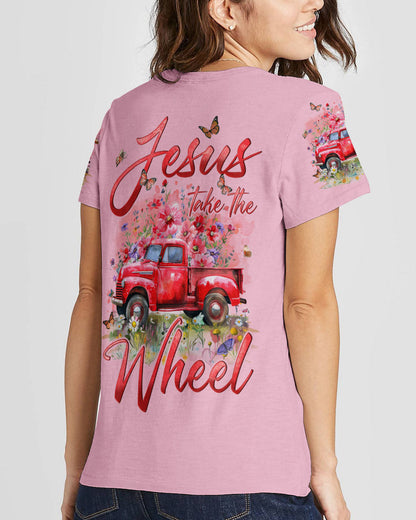 Jesus Take The Wheel Women's All Over Print Shirt - Tyqy0603242, easychoo.com
