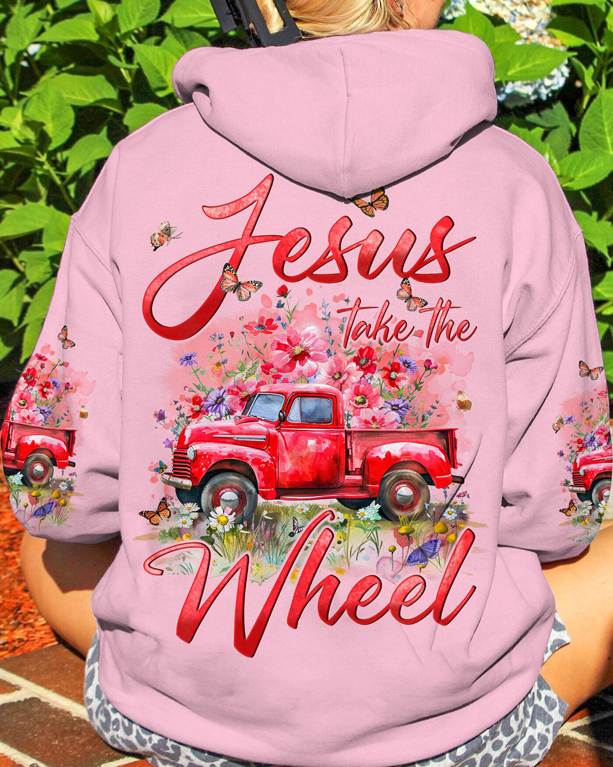 Jesus Take The Wheel Women's All Over Print Shirt - Tyqy0603242, easychoo.com
