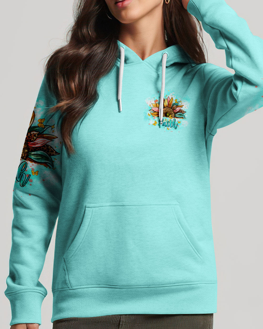 God Says You Are Sunflower Women's All Over Print Shirt - Tltw0803244, easychoo.com