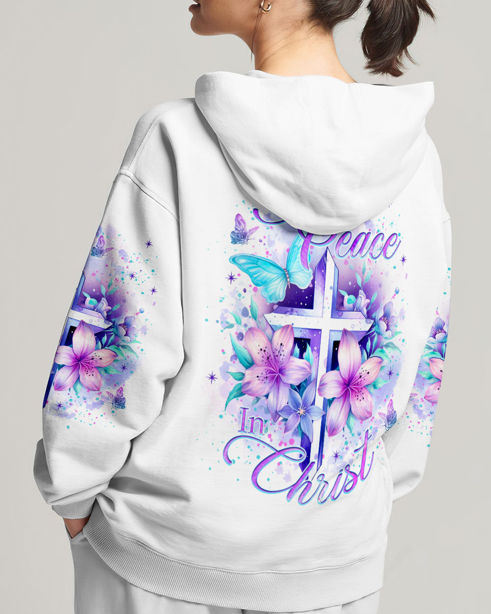 There Is Peace In Christ Women's All Over Print Shirt - Yhkd1611231, easychoo.com