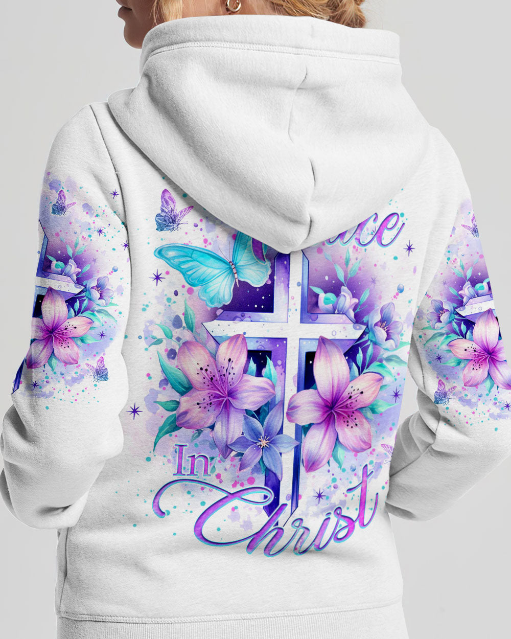 There Is Peace In Christ Women's All Over Print Shirt - Yhkd1611231, easychoo.com