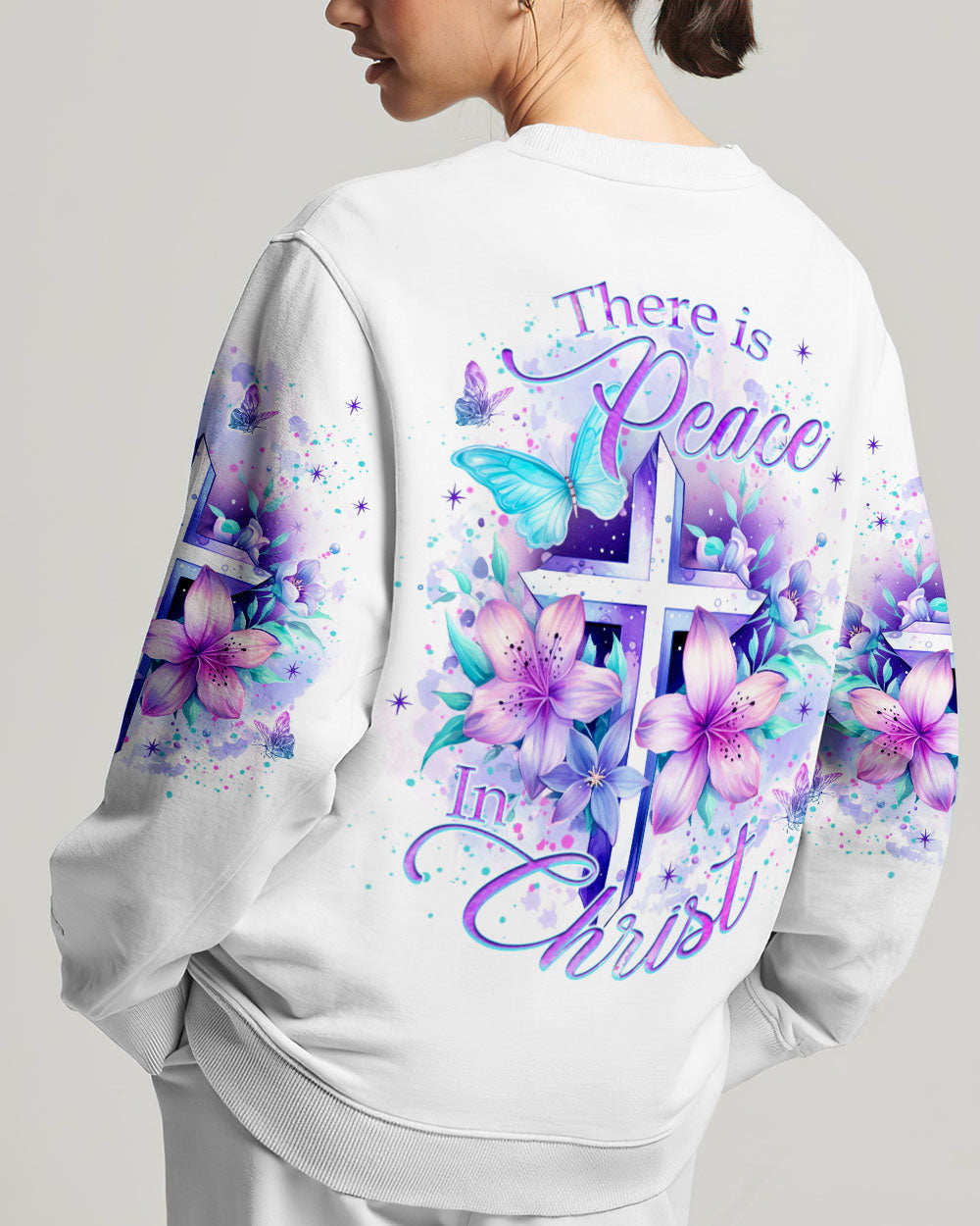 There Is Peace In Christ Women's All Over Print Shirt - Yhkd1611231, easychoo.com