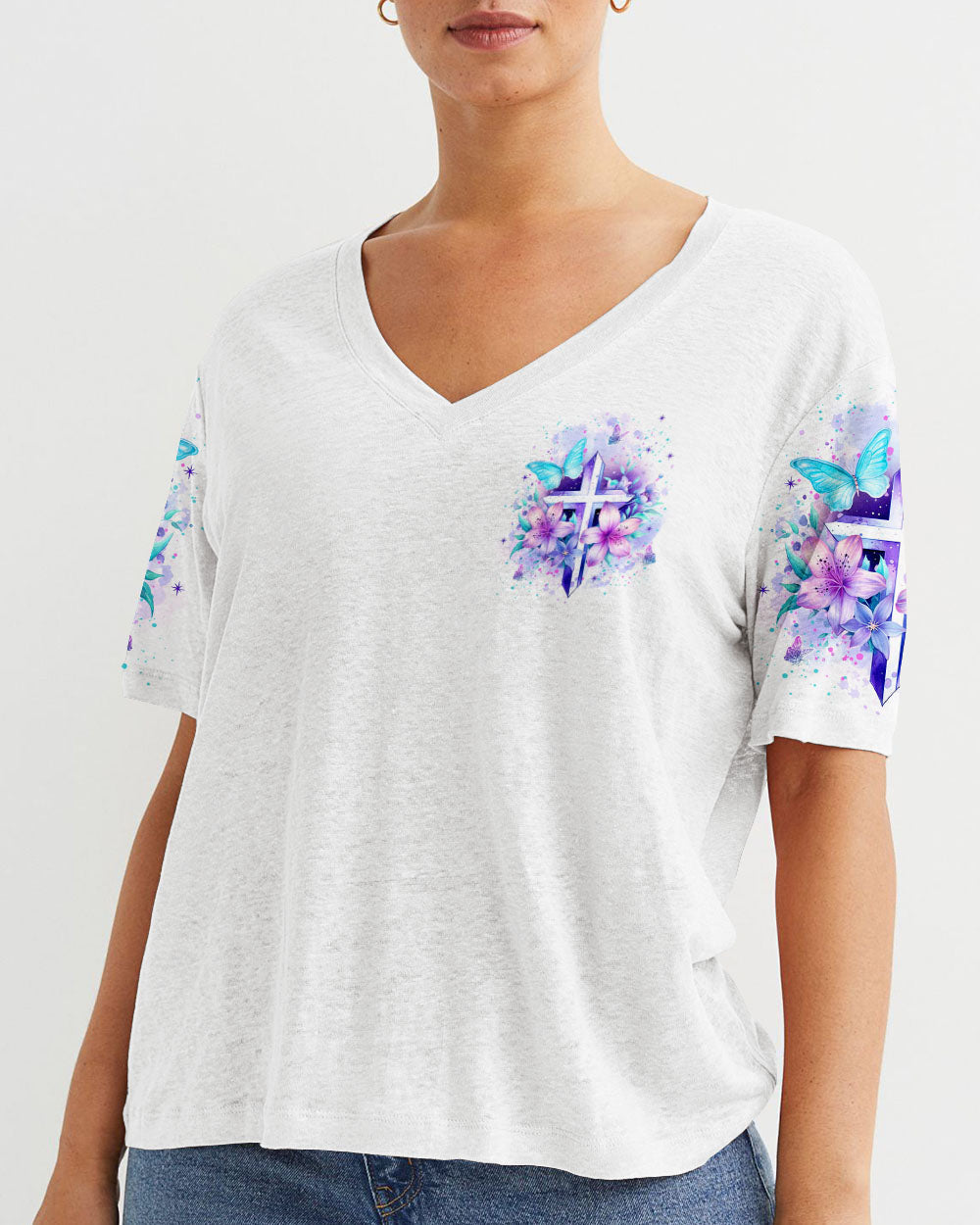 There Is Peace In Christ Women's All Over Print Shirt - Yhkd1611231, easychoo.com
