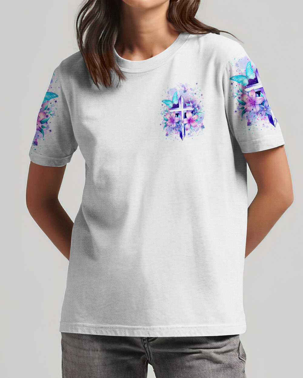 There Is Peace In Christ Women's All Over Print Shirt - Yhkd1611231, easychoo.com