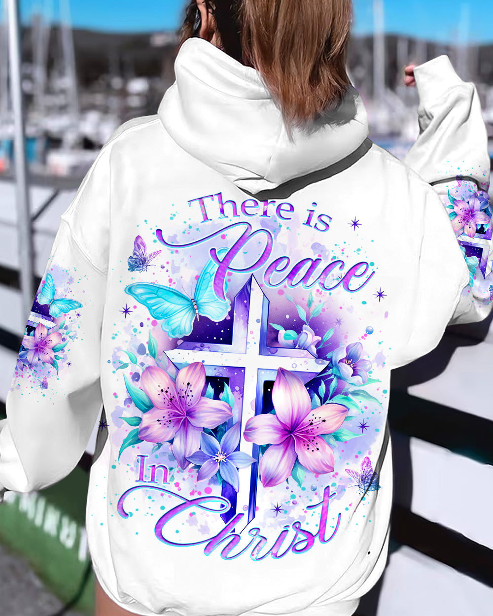 There Is Peace In Christ Women's All Over Print Shirt - Yhkd1611231, easychoo.com