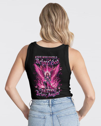 She Who Kneels Before God Women's All Over Print Shirt - Yhhn1803244, easychoo.com