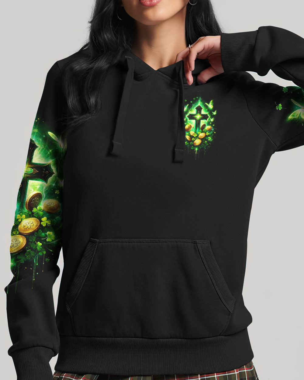 I Believe There Are Angels Among Us Patrick's Day Women's All Over Print Shirt - Tlnz0301244, easychoo.com