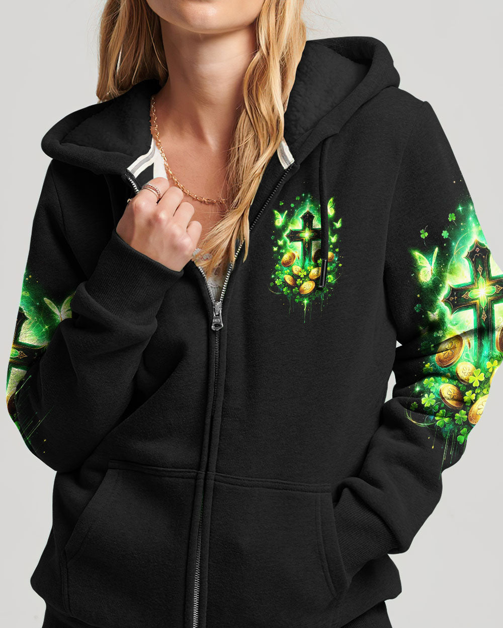 I Believe There Are Angels Among Us Patrick's Day Women's All Over Print Shirt - Tlnz0301244, easychoo.com