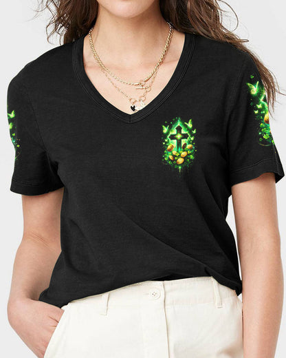I Believe There Are Angels Among Us Patrick's Day Women's All Over Print Shirt - Tlnz0301244, easychoo.com
