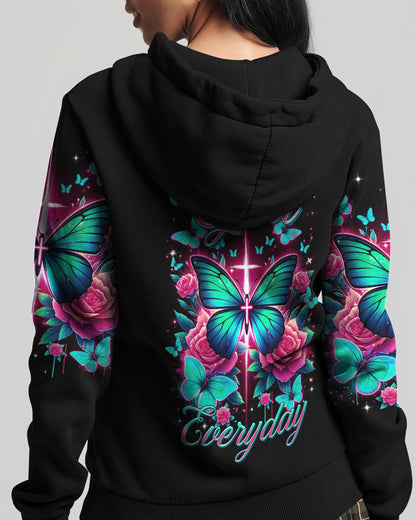 Choosing God Everyday Butterfly Women's All Over Print Shirt - Tltr2601242, easychoo.com