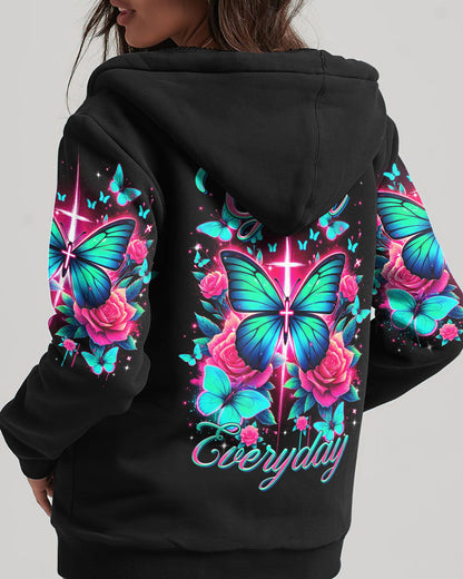 Choosing God Everyday Butterfly Women's All Over Print Shirt - Tltr2601242, easychoo.com