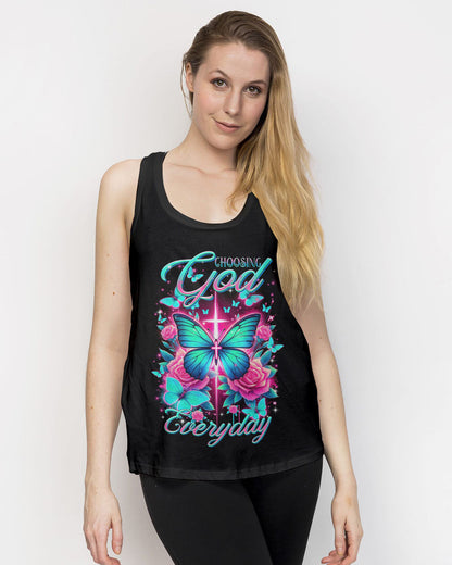 Choosing God Everyday Butterfly Women's All Over Print Shirt - Tltr2601242, easychoo.com