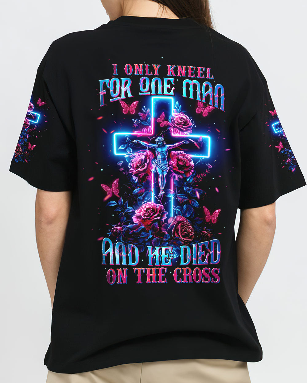 I Only Kneel For One Man Women's All Over Print Shirt - Tltw0504245, easychoo.com