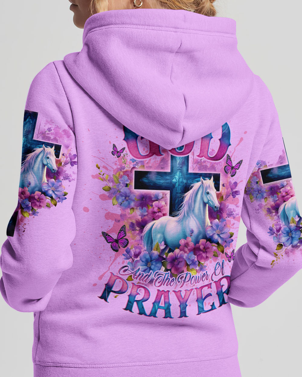 I Believe In God Horse Women's All Over Print Shirt - Tlno0201244, easychoo.com
