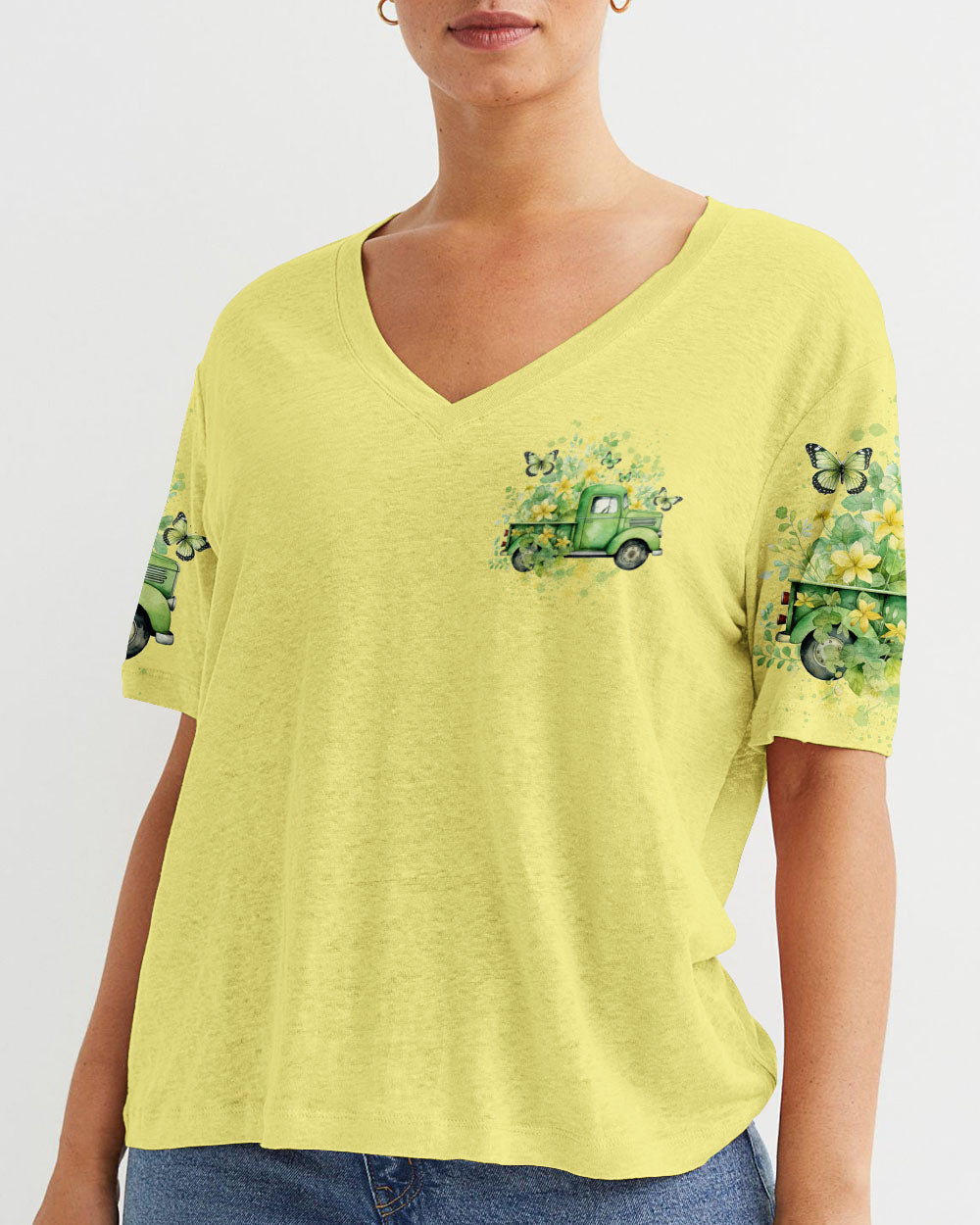 Jesus Take The Wheel Women's All Over Print Shirt - Tytd1203245, easychoo.com