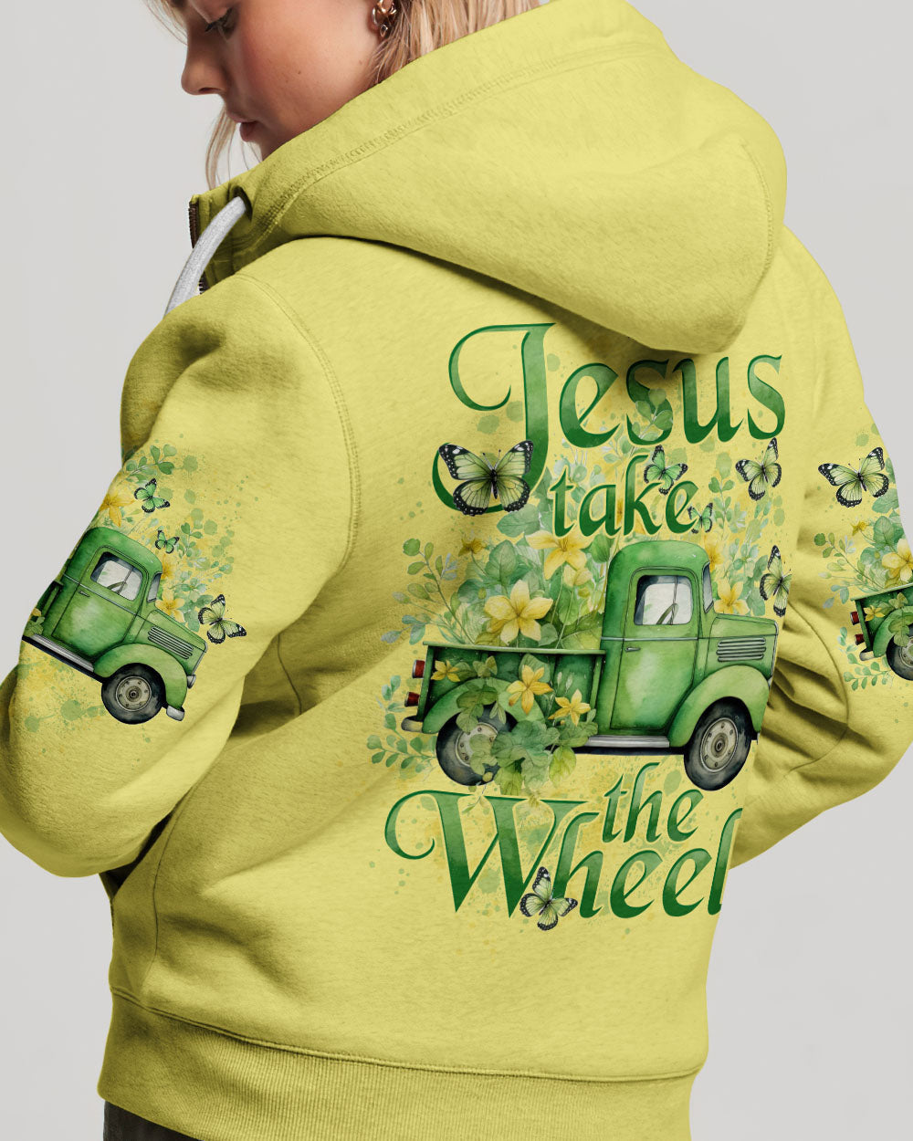 Jesus Take The Wheel Women's All Over Print Shirt - Tytd1203245, easychoo.com