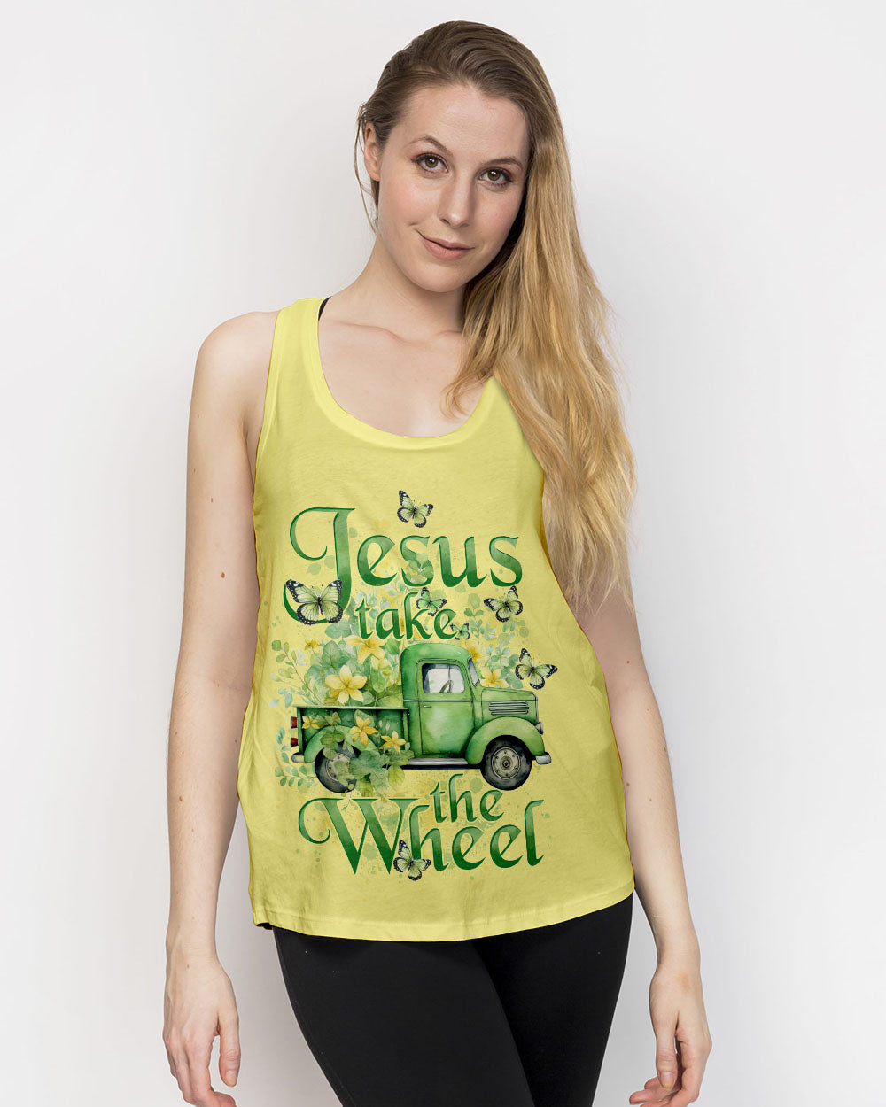 Jesus Take The Wheel Women's All Over Print Shirt - Tytd1203245, easychoo.com