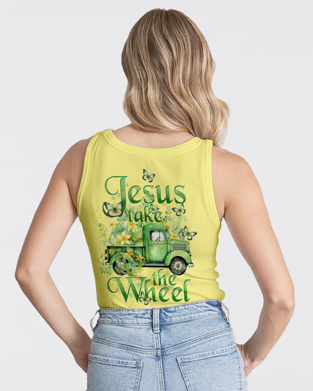 Jesus Take The Wheel Women's All Over Print Shirt - Tytd1203245, easychoo.com