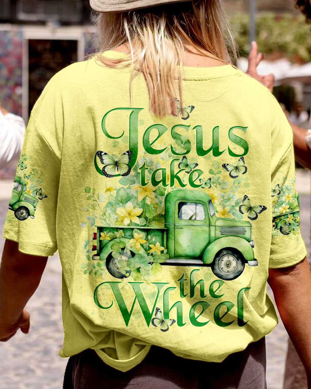 Jesus Take The Wheel Women's All Over Print Shirt - Tytd1203245, easychoo.com