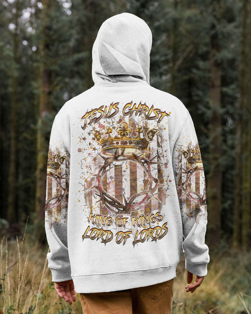 Jesus Christ King Of Kings Lord Of Lords Men's All Over Print Shirt - Yhhn1004242, easychoo.com