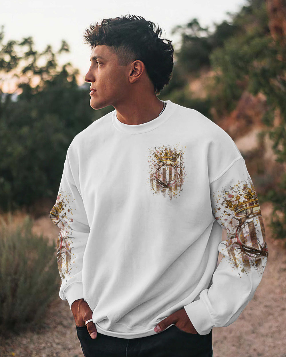 Jesus Christ King Of Kings Lord Of Lords Men's All Over Print Shirt - Yhhn1004242, easychoo.com