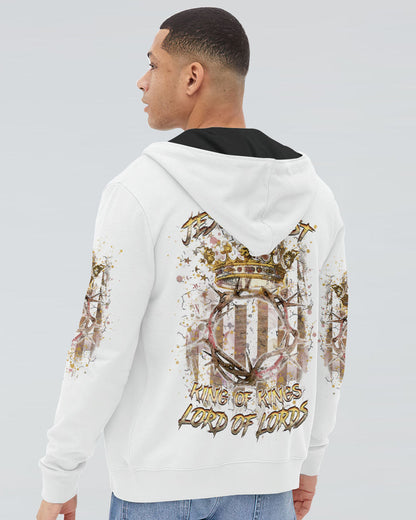 Jesus Christ King Of Kings Lord Of Lords Men's All Over Print Shirt - Yhhn1004242, easychoo.com