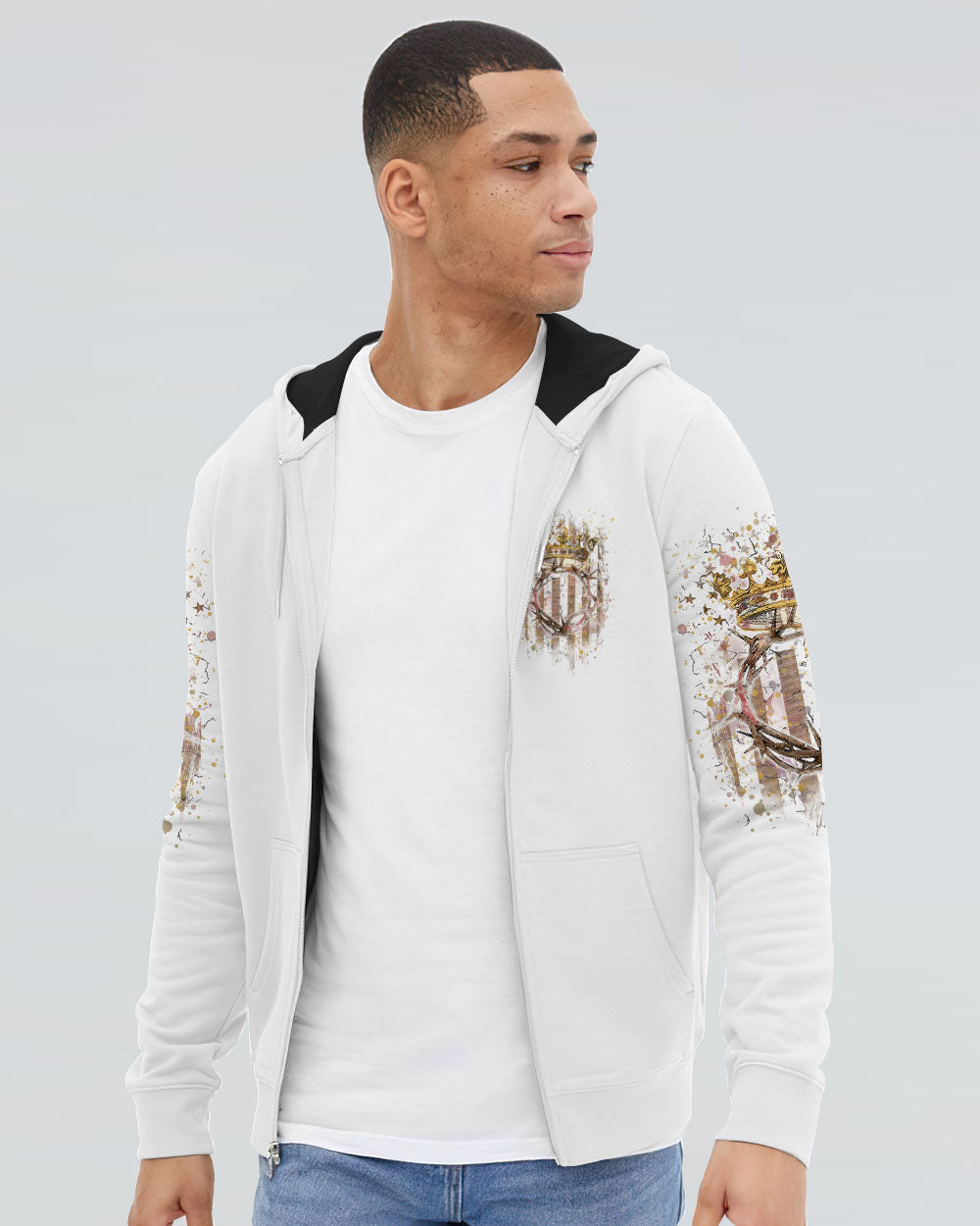 Jesus Christ King Of Kings Lord Of Lords Men's All Over Print Shirt - Yhhn1004242, easychoo.com