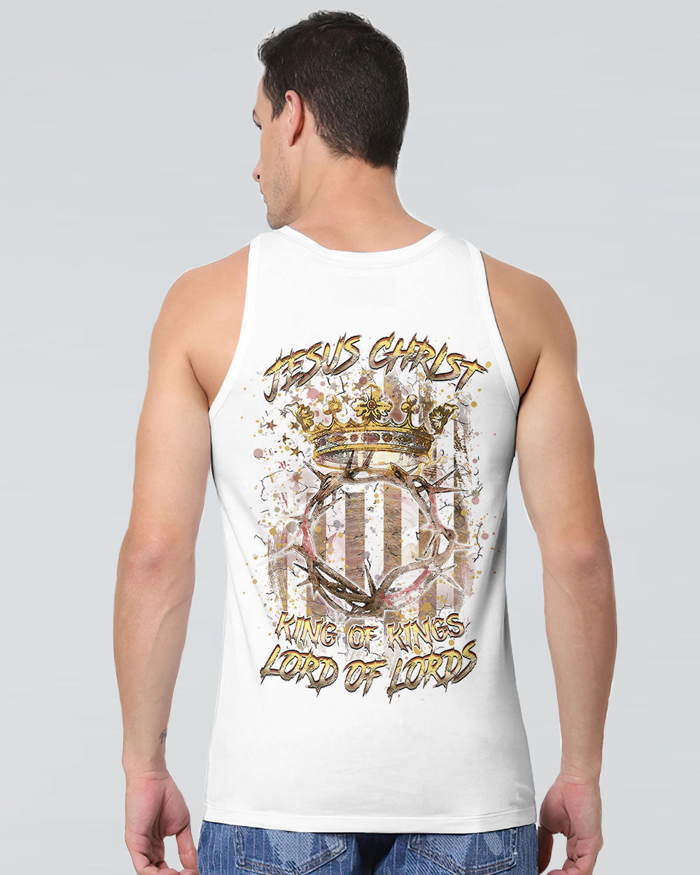 Jesus Christ King Of Kings Lord Of Lords Men's All Over Print Shirt - Yhhn1004242, easychoo.com