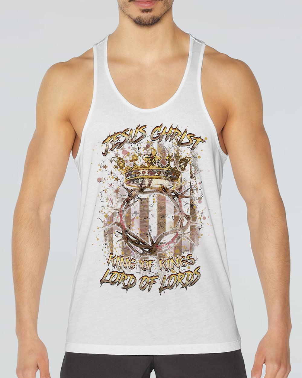Jesus Christ King Of Kings Lord Of Lords Men's All Over Print Shirt - Yhhn1004242, easychoo.com