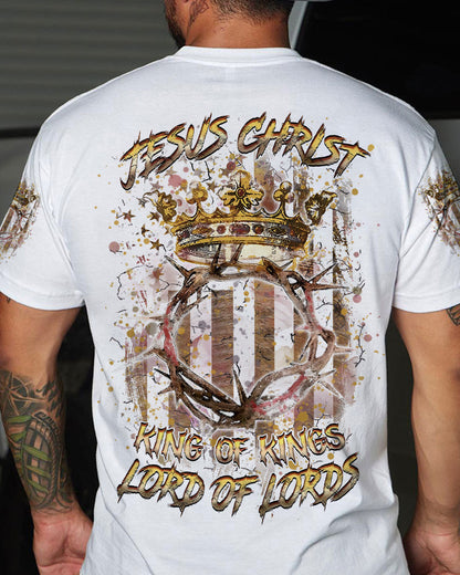 Jesus Christ King Of Kings Lord Of Lords Men's All Over Print Shirt - Yhhn1004242, easychoo.com