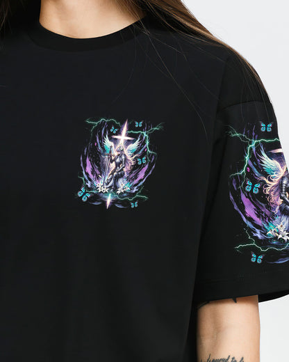 Half Woman Half Warrior Women's All Over Print Shirt - Tlnt2011233, easychoo.com