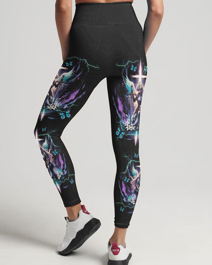 Half Woman Half Warrior Women's All Over Print Shirt - Tlnt2011233, easychoo.com