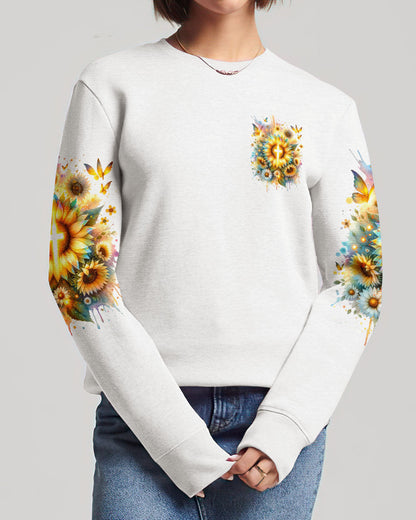 I Believe In God Sunflower Women's All Over Print Shirt - Tltr1212232, easychoo.com