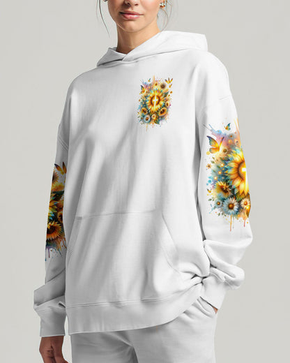 I Believe In God Sunflower Women's All Over Print Shirt - Tltr1212232, easychoo.com