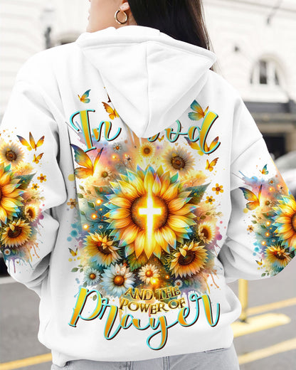 I Believe In God Sunflower Women's All Over Print Shirt - Tltr1212232, easychoo.com