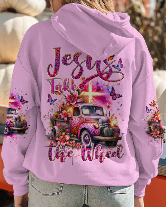 Jesus Take The Wheel Women's All Over Print Shirt - Tytd2411231, easychoo.com