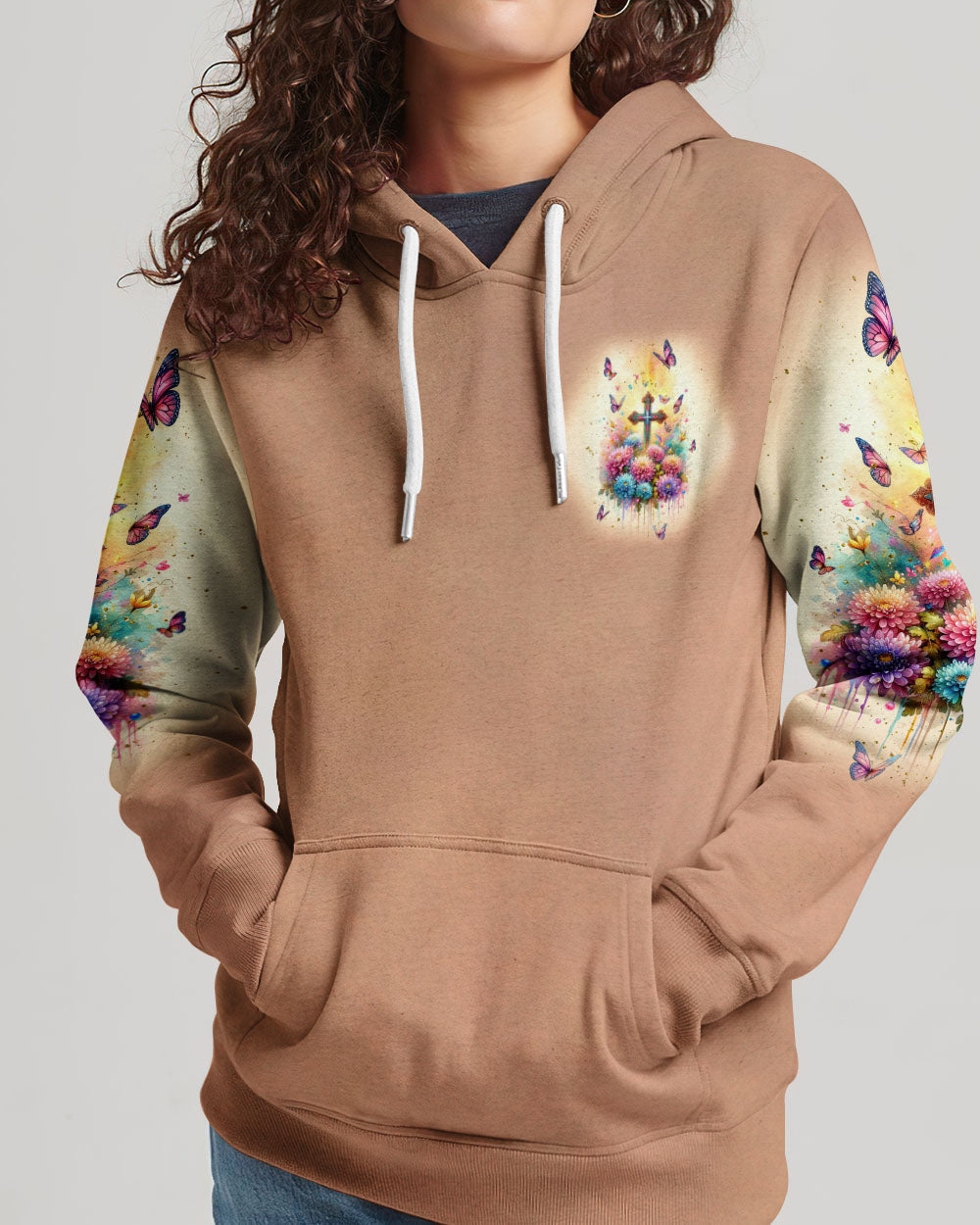 Just A Girl Who Loves Jesus Women's All Over Print Shirt - Tlnt1011234, easychoo.com