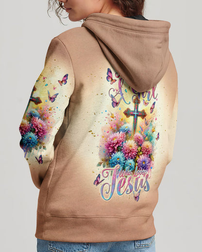 Just A Girl Who Loves Jesus Women's All Over Print Shirt - Tlnt1011234, easychoo.com