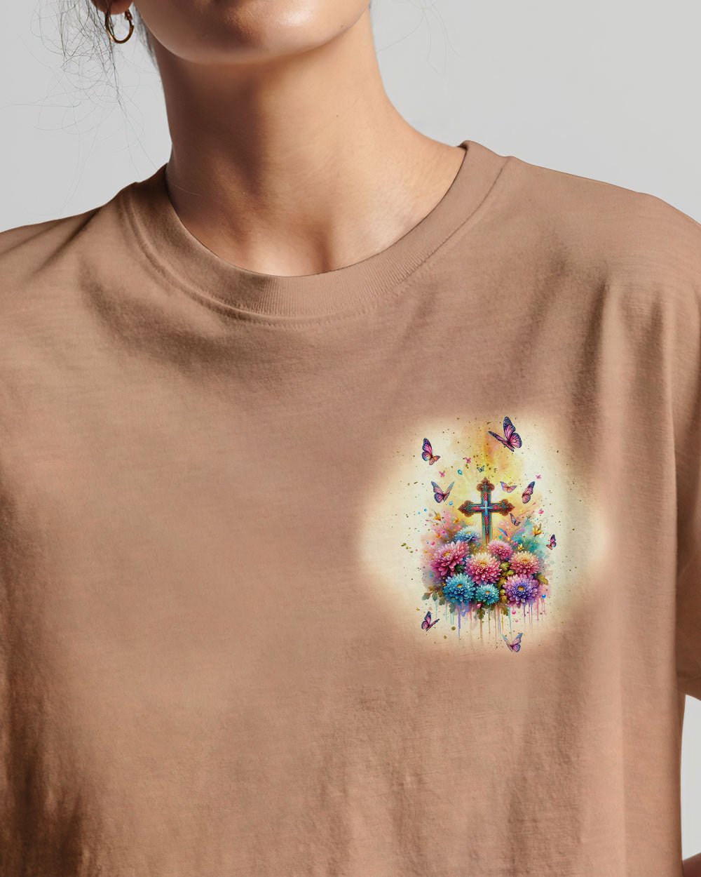 Just A Girl Who Loves Jesus Women's All Over Print Shirt - Tlnt1011234, easychoo.com