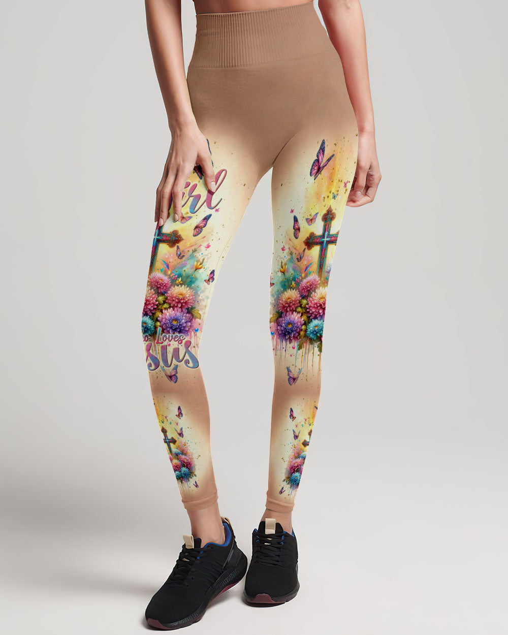 Just A Girl Who Loves Jesus Women's All Over Print Shirt - Tlnt1011234, easychoo.com