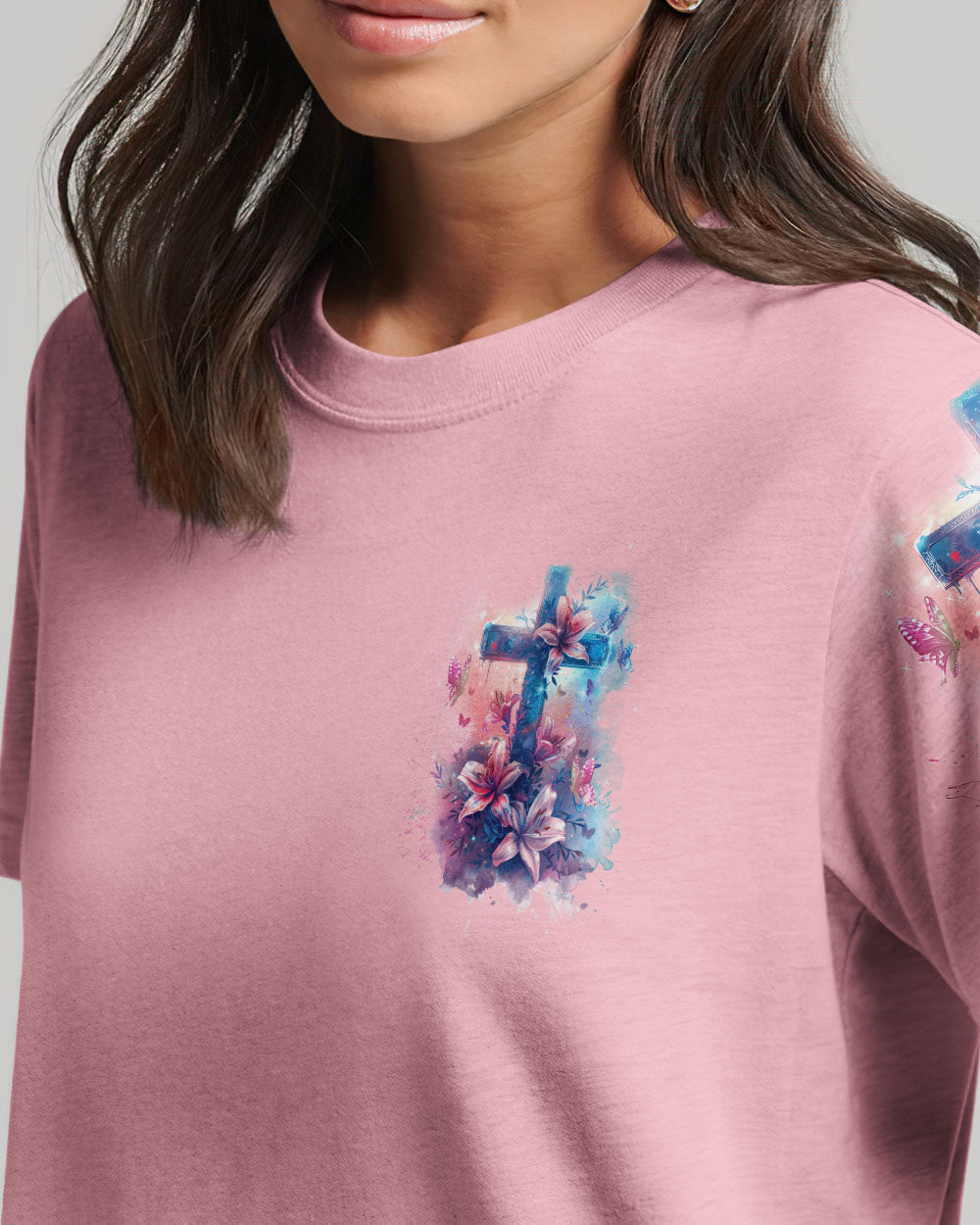 Why Y'all Trying To Test The Jesus In Me Women's All Over Print Shirt - Tlnz1603241, easychoo.com