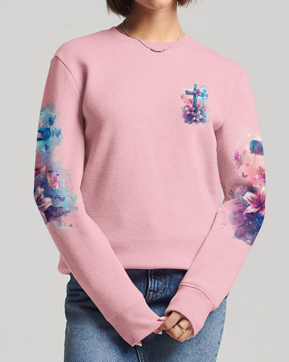 Why Y'all Trying To Test The Jesus In Me Women's All Over Print Shirt - Tlnz1603241, easychoo.com